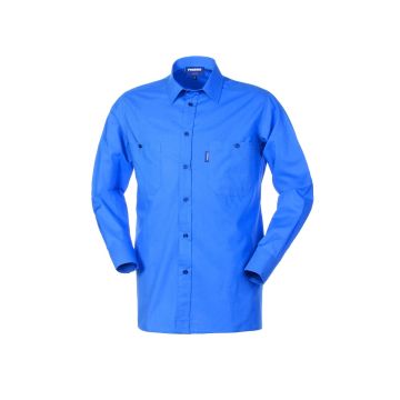 Camicia in tela azzurra Blues