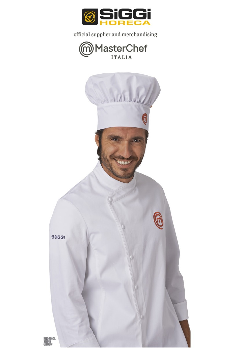 Giacca cuoco Masterchef bianco - Foto 2 di 2