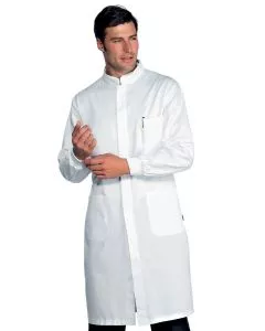 Camice medico uomo Davemport polsi in maglia