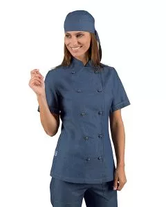 Giacca Lady Chef m/m 100% cotone