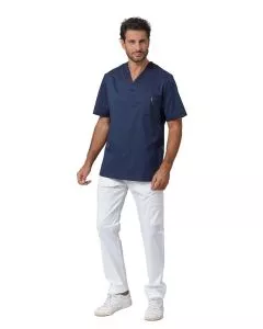 Casacca Liam collo a V slim stiro facile