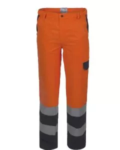 Pantalone lucentex bicolore alta visibilità