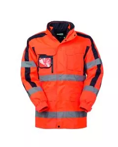 Parka fresnel alta visibilità