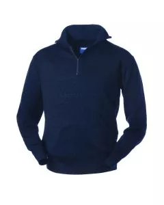 Maglione dolcevita con cerniera