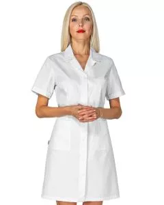 Camice donna Singapore mezza manica poliestere cotone