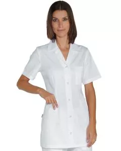 Casacca donna Marbella light bottoni a pressione mezza manica
