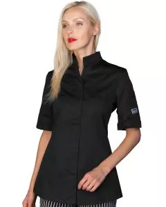 Giacca cuoco donna Boston mezza manica