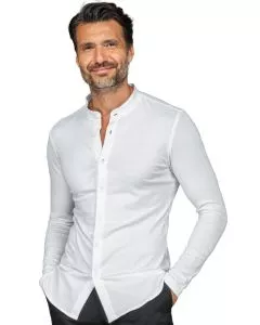 Camicia unisex Portorico jersey stretch
