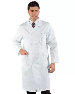 Camice medico uomo doppio petto
