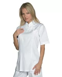 Casacca donna Taipei mezza manica tessuto antimacchia