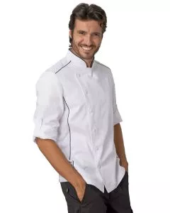 Giacca cuoco uomo Alex bianco m
