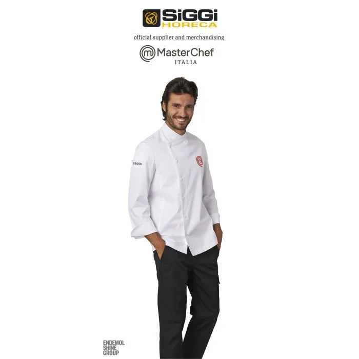 Giacca cuoco Masterchef bianco
