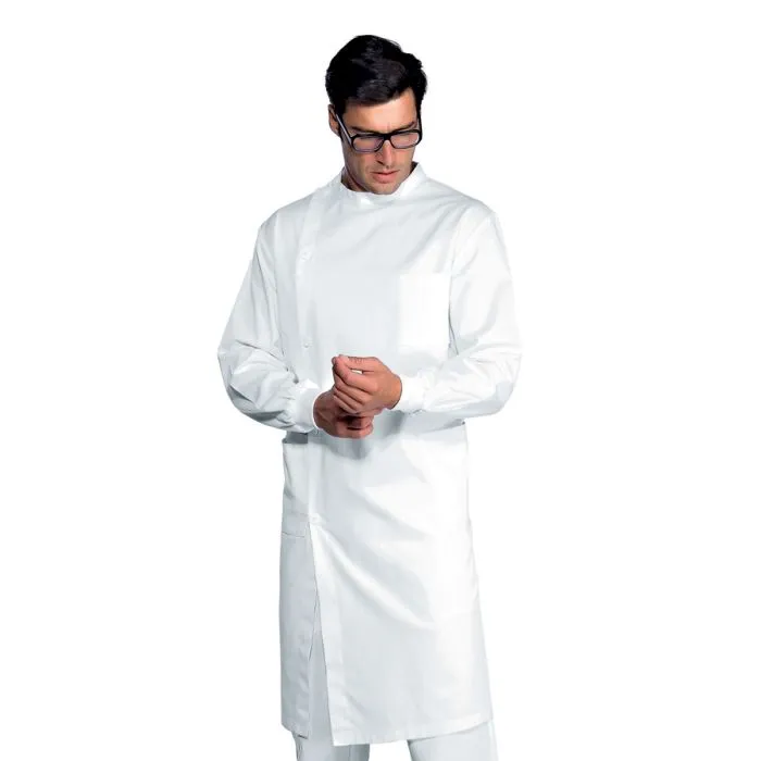 Camice dentista unisex polsi in maglia