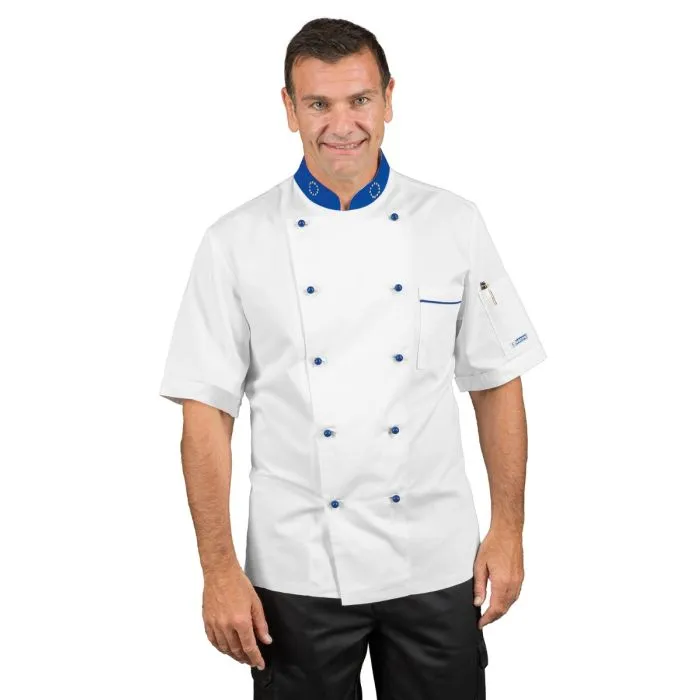 Giacca cuoco Eurochef mezza manica