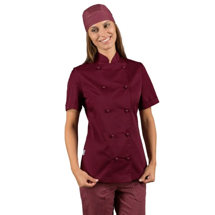 Giacca cuoco donna m/m 195 grammi