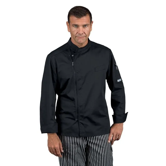 Giacca cuoco Bilbao con zip