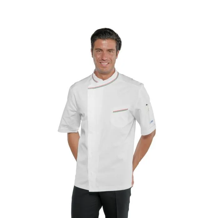 Giacca cuoco Bilbao m/m 100% cotone