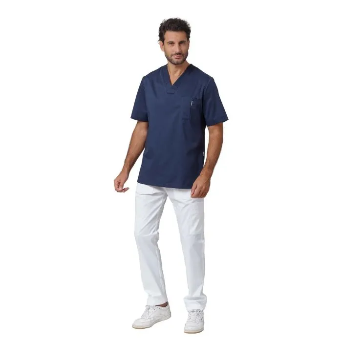 Casacca Liam collo a V slim stiro facile