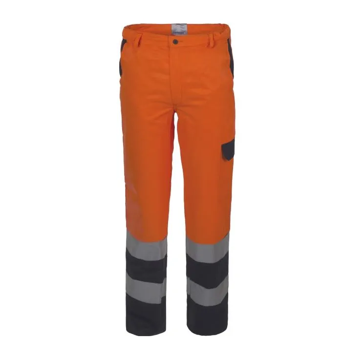Pantalone lucentex bicolore alta visibilità