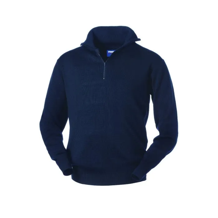 Maglione dolcevita con cerniera