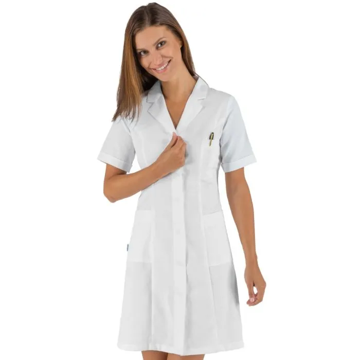 Camice donna Valencia Slim cotone satin mezza manica