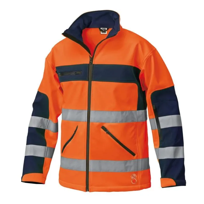 Giubbino softshell alta visibilità