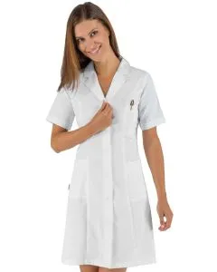 Camice donna Valencia Slim cotone satin mezza manica