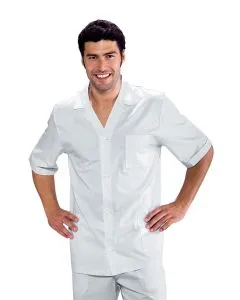 Giacca uomo collo sportivo mezza manica