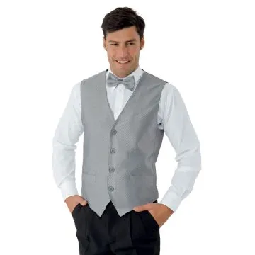 Gilet unisex bottoni fissi