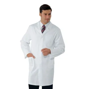Camice medico uomo senza elastico ai polsi