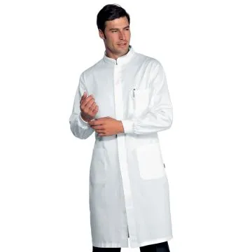 Camice medico uomo Davemport polsi in maglia