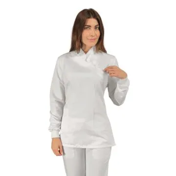 Casacca donna Taipei polsi in maglia tessuto antimacchia