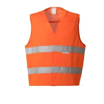 Gilet alta visibilità poliestere/cotone