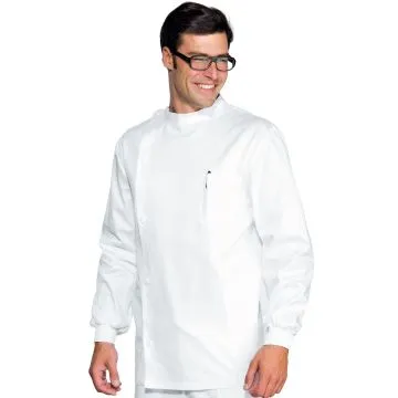 Casacca dentista unisex polsini in maglia