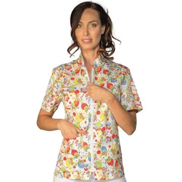 Casacca unisex Samarcanda Smile antimacchia mezza manica