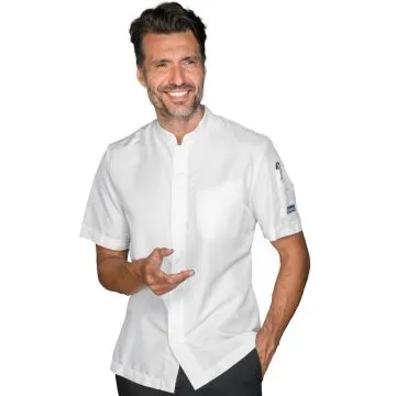 Giacca cuoco Bradford antimacchia mezza manica
