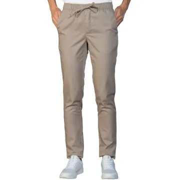 Pantalone Slim Zip unisex poliestere cotone