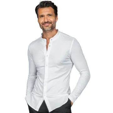 Camicia unisex Portorico jersey stretch