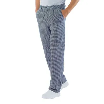 Pantalone cuoco pied de poule