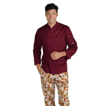 Giacca cuoco Classica manica bottoni antipanico