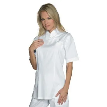 Casacca donna Taipei mezza manica tessuto antimacchia