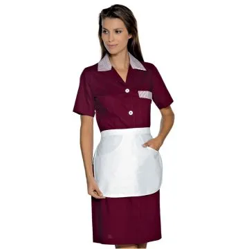 Camice Positano mezza manica con grembiulino