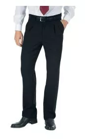 Pantalone uomo con pinces no stiro