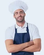 Giacche da chef, grembiuli e divise per ristorazione