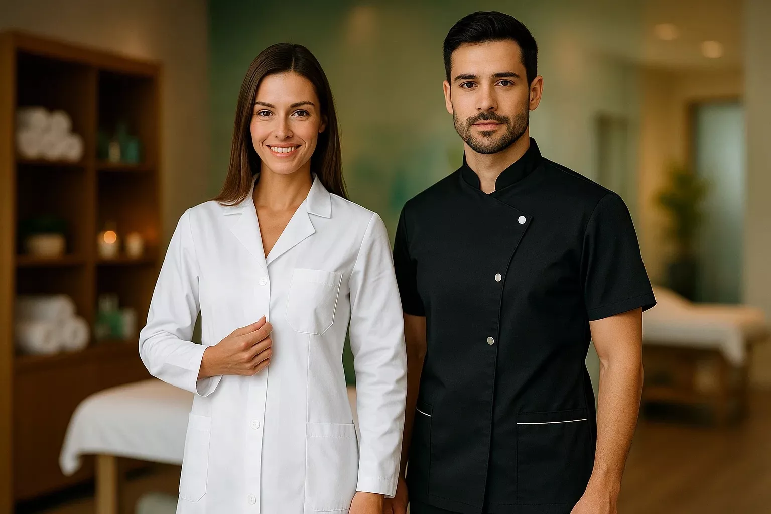Abbigliamento professionale per il settore estetico